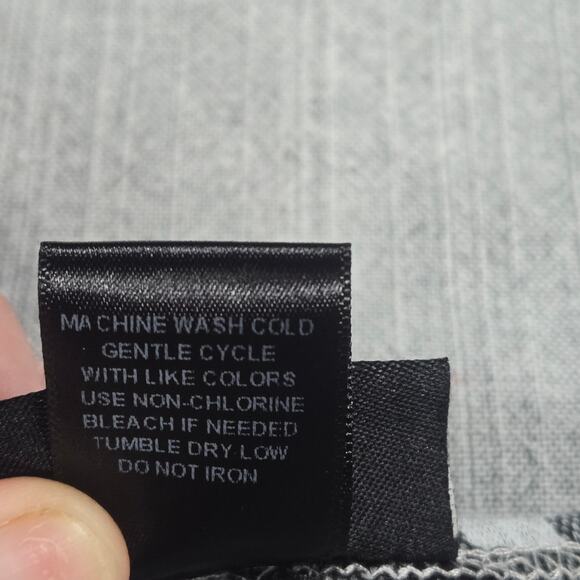 Just Polly Wom Jrs LG Plaid Sleeveless Dress Black Gray Check Belted Party Dress - Picture 10 of 10